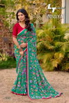 Innayat By Lt 60grm Chiffon Printed Saree Exporters In India